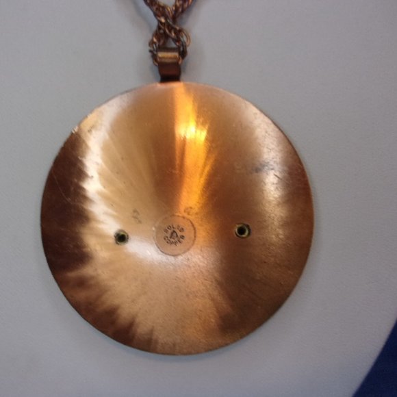 Bell Trading Post Copper Poodle Pendant Necklace - Picture 4 of 7